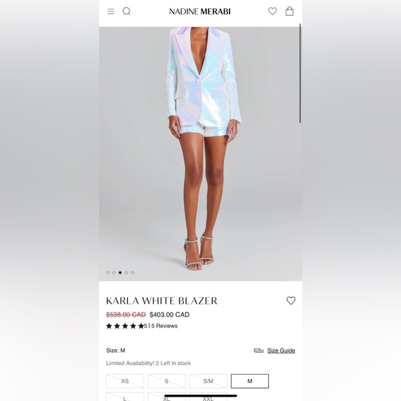 Set - blazer & shorts - Picture 4 of 15